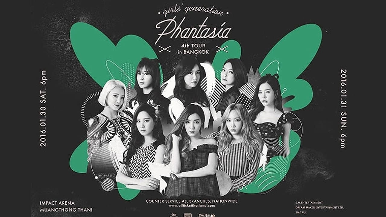 Backdrop – Girls' Generation - Phantasia Tour in Seoul