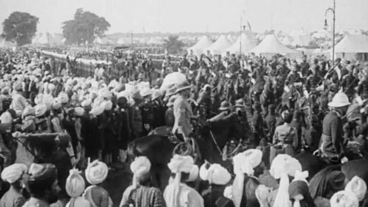 Backdrop – Our King Emperor and Queen Empress Hold a Durbar in Delhi