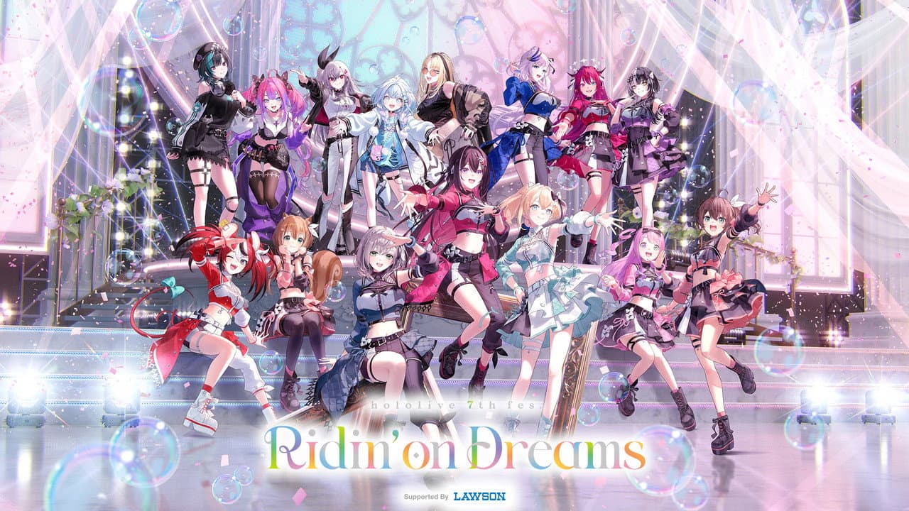 Backdrop – hololive 7th fes. Ridin’ on Dreams Day 2 Stage 3
