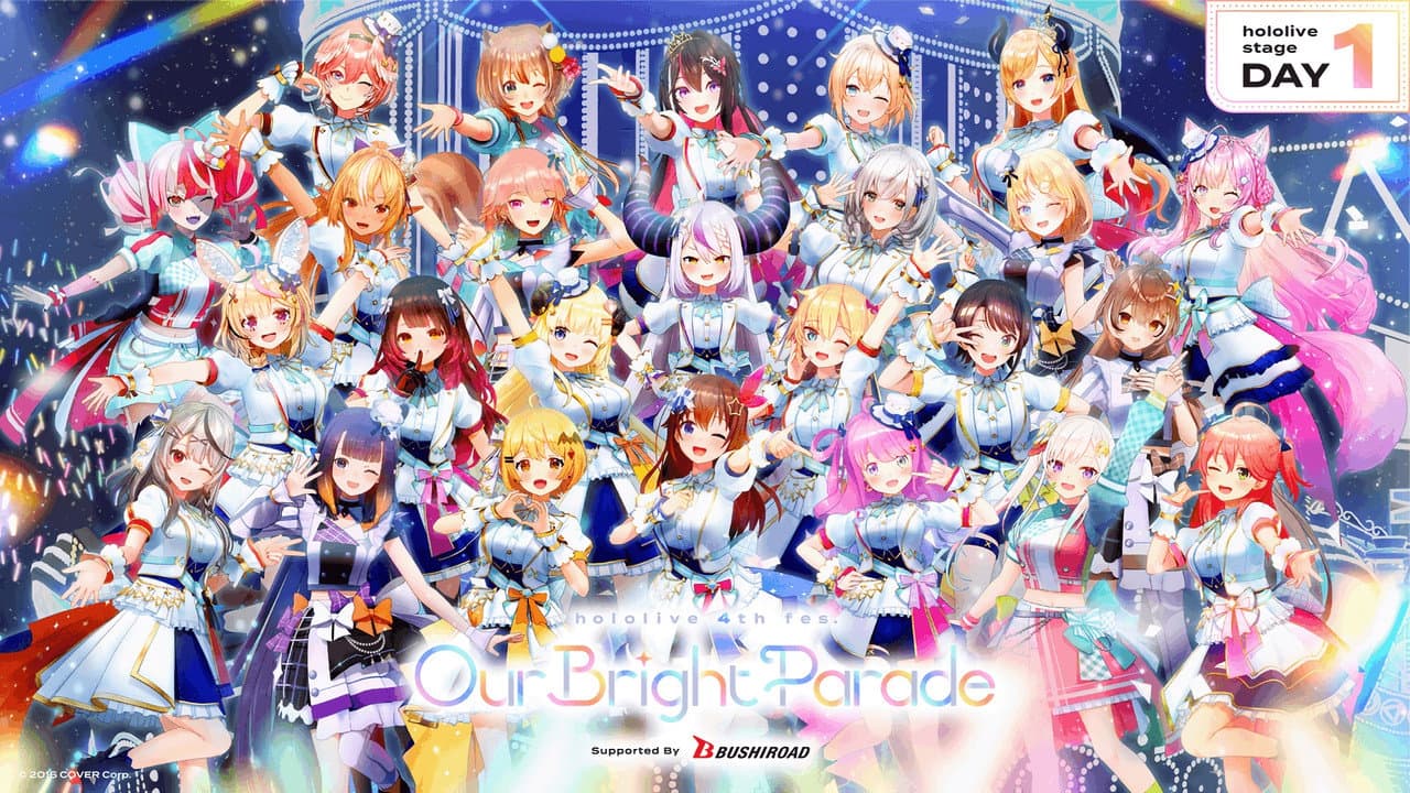 Backdrop – hololive 4th fes. Our Bright Parade Day 1