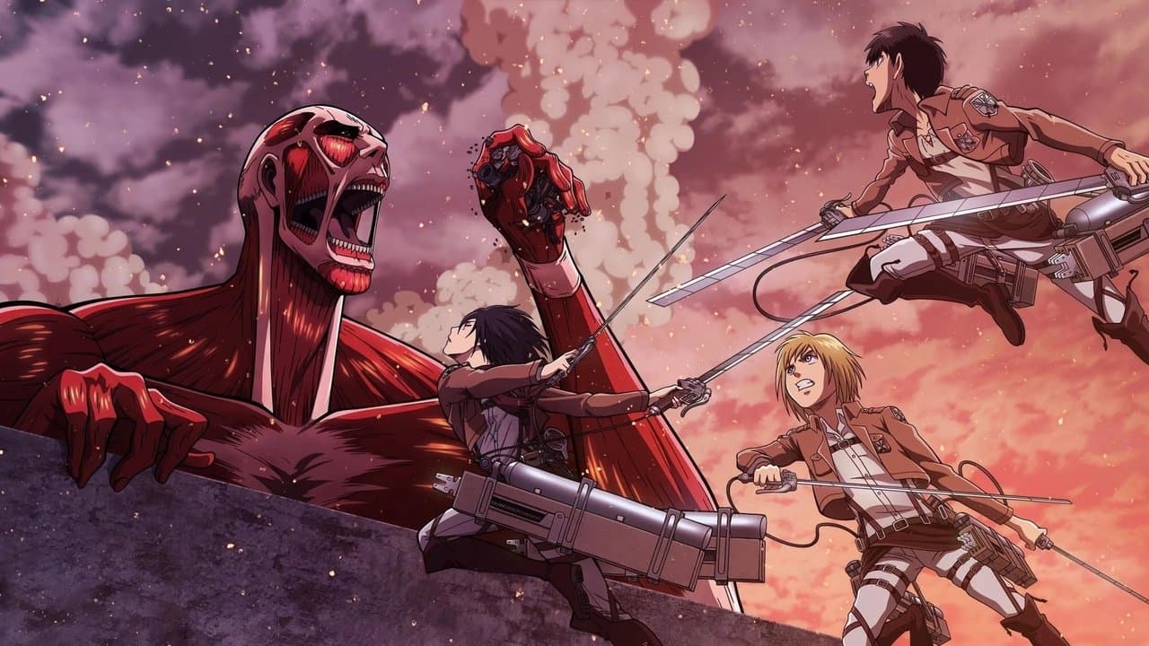 Backdrop – Attack on Titan - Movie Teil 1: Feuerroter Pfeil und Bogen