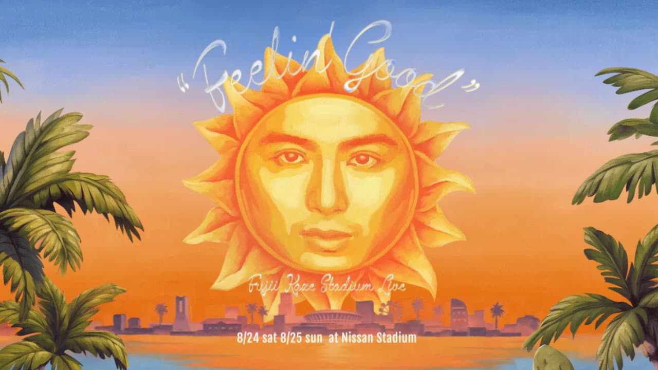 Backdrop – Fujii Kaze Stadium Live "Feelin' Good"