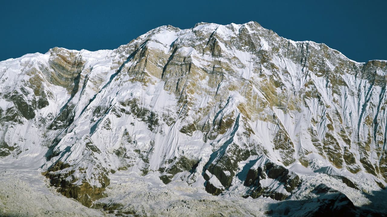 Backdrop – Annapurna South Face