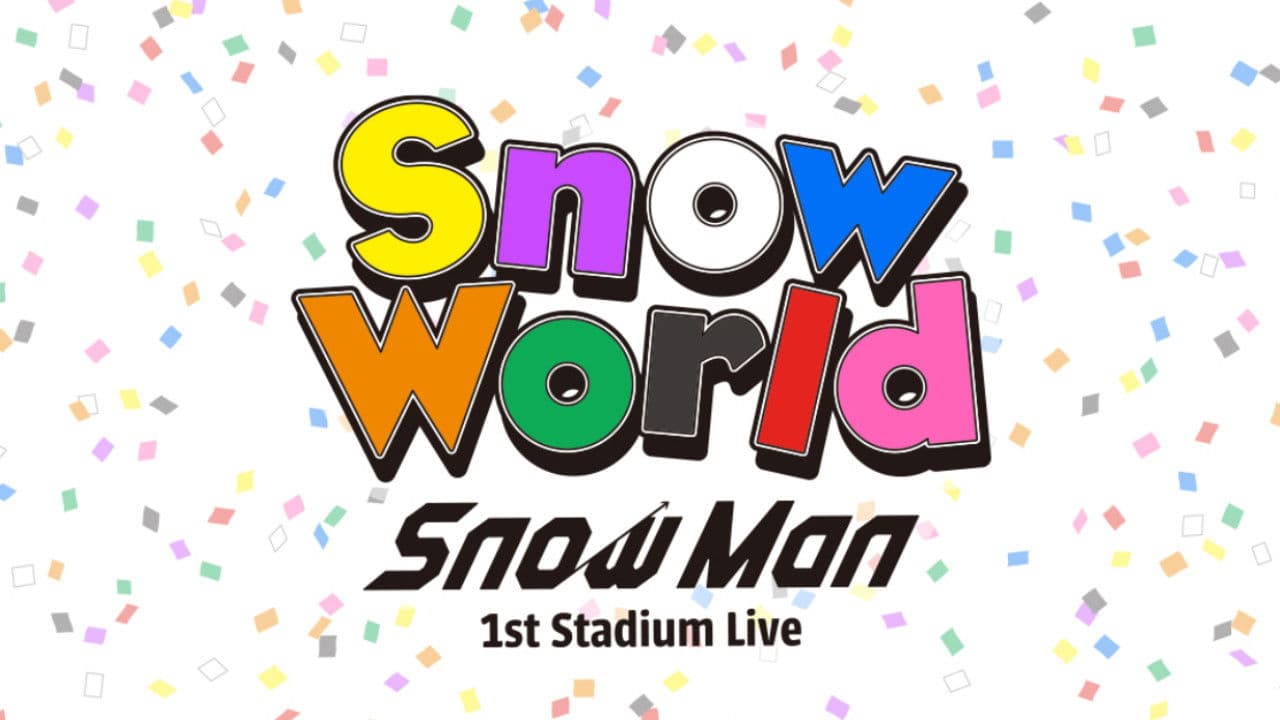 Backdrop – Snow Man 1st Stadium Live Snow World