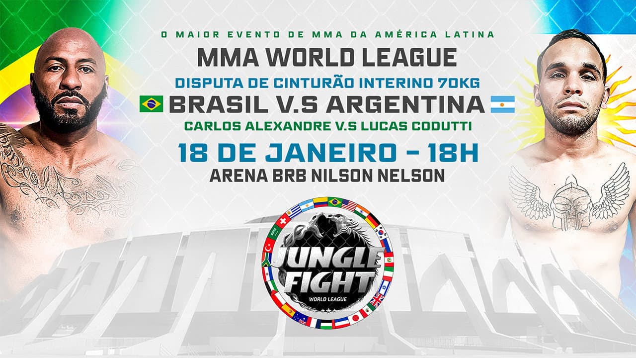 Backdrop – Jungle Fight 134: MMA World League