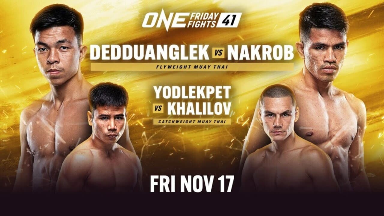Backdrop – ONE Friday Fights 41: Dedduanglek vs. Nakrob