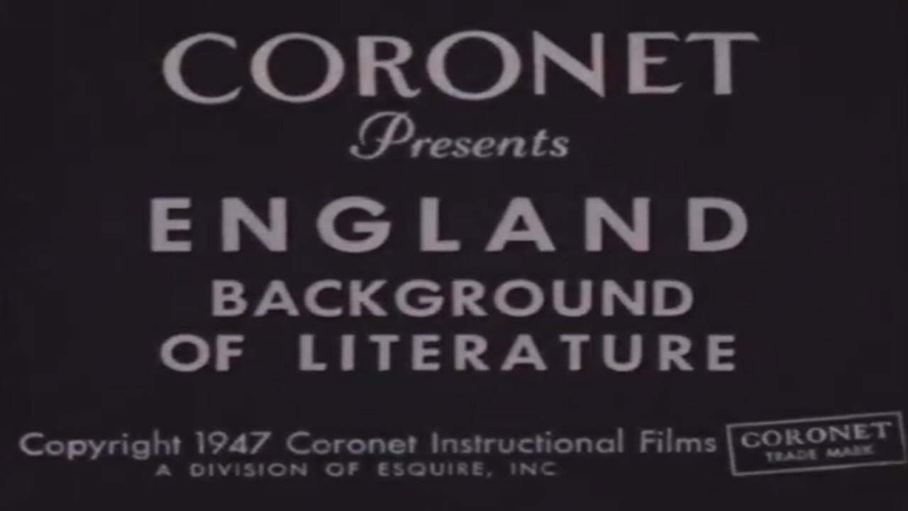 Backdrop – England: Background of Literature