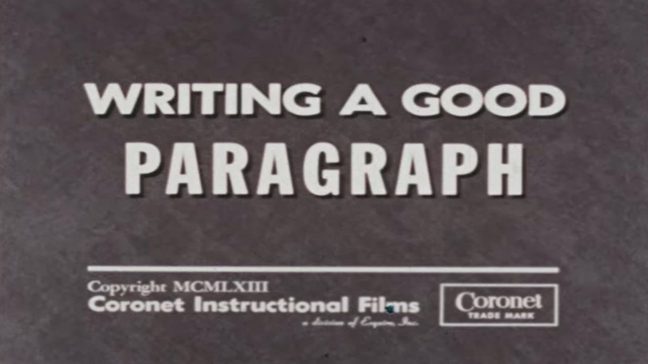 Backdrop – Writing a Good Paragraph