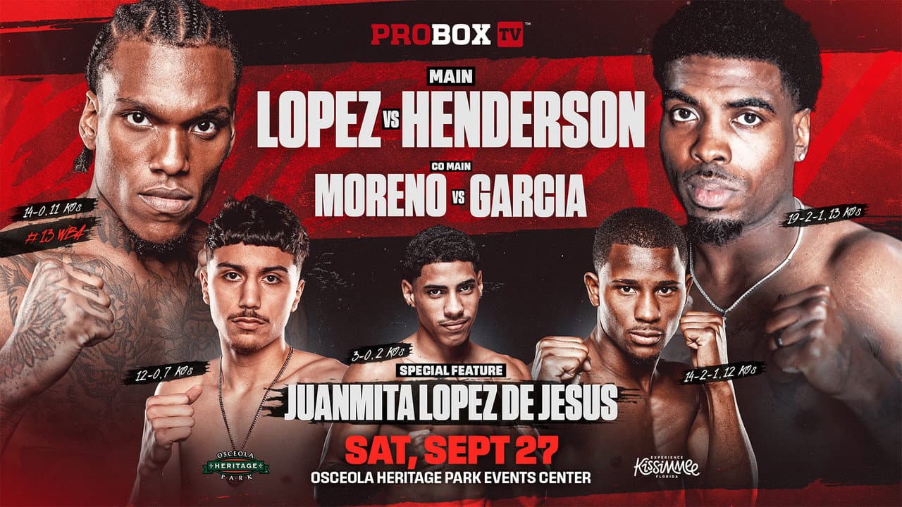 Backdrop – Najee Lopez vs. Kalvin Henderson