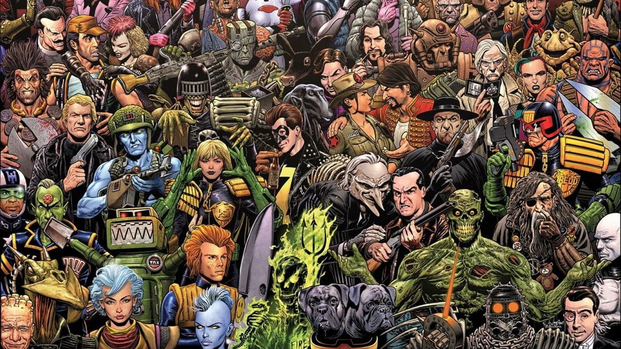Backdrop – Future Shock! The Story of 2000AD