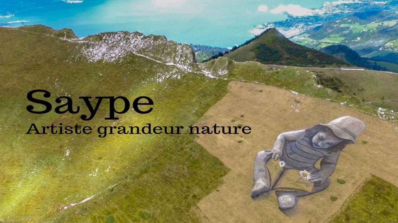 Backdrop – Saype, artiste grandeur nature