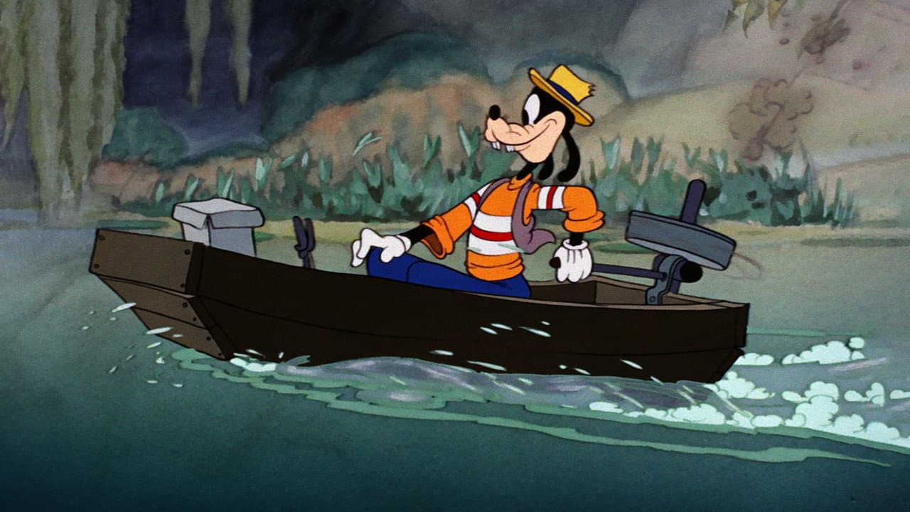 Backdrop – Goofy und Wilbur