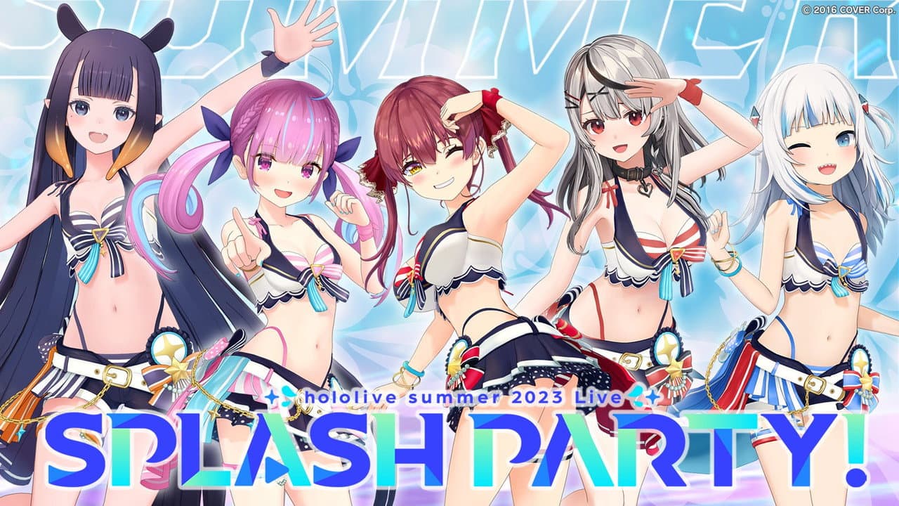 Backdrop – hololive Summer 2023 3DLIVE Splash Party! Sunshine