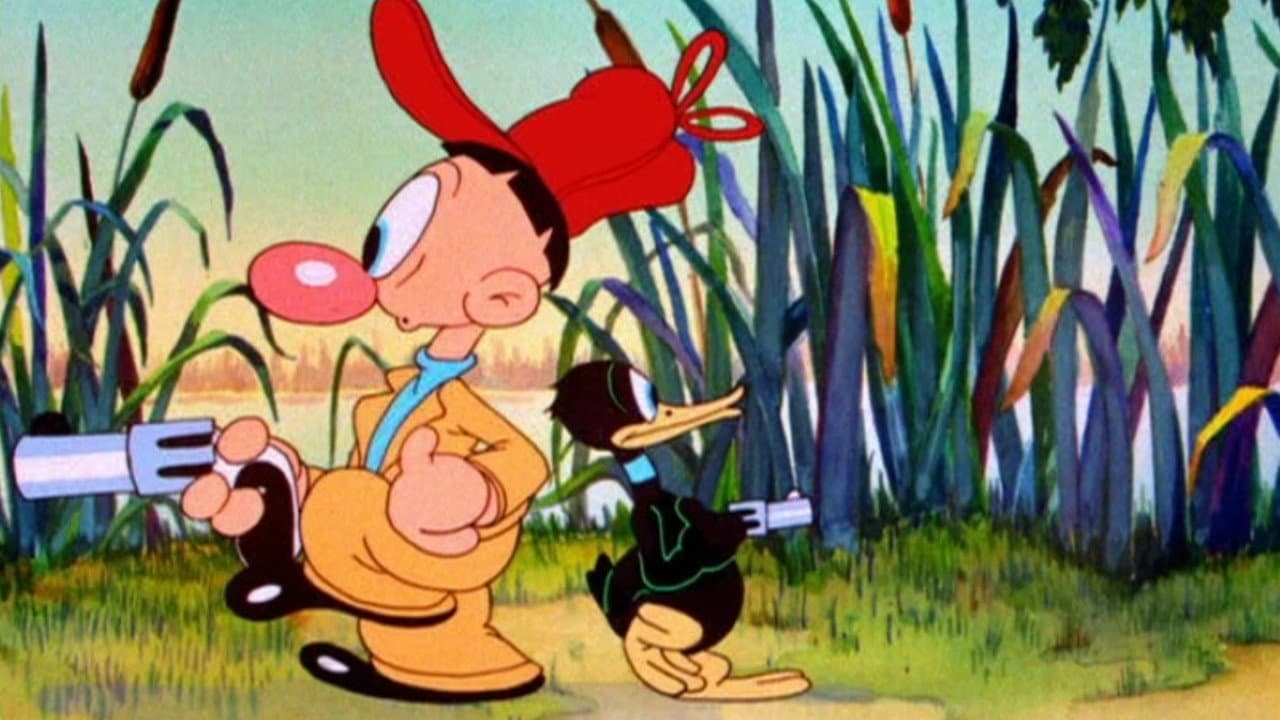 Backdrop – Daffy Duck & Egghead