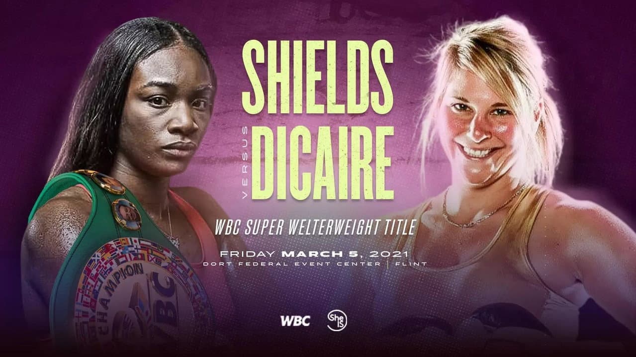 Backdrop – Claressa Shields vs. Marie-Eve Dicaire