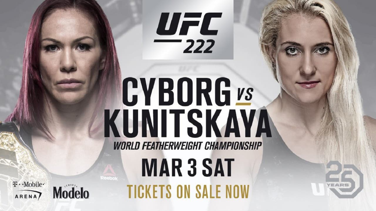 Backdrop – UFC 222: Cyborg vs. Kunitskaya