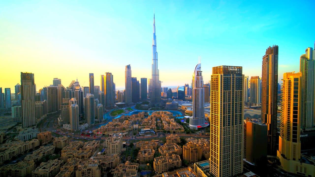 Backdrop – Dubai Drone View