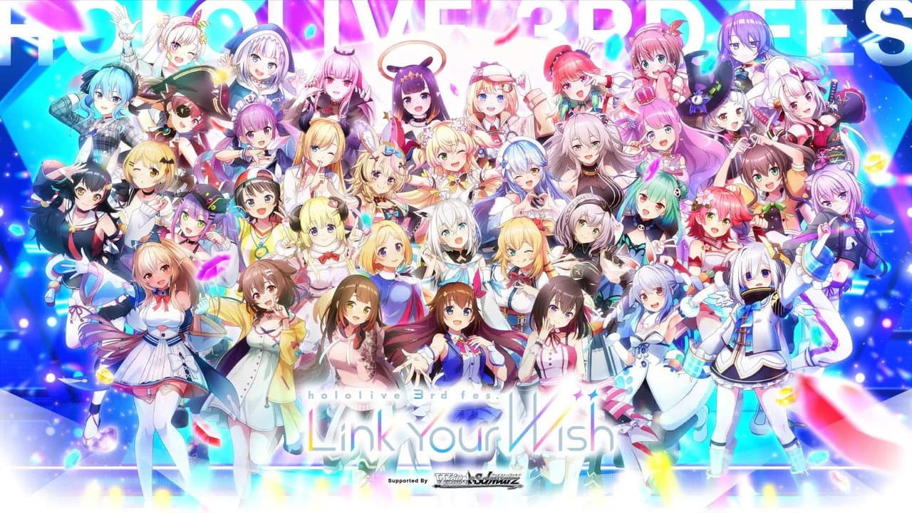 Backdrop – hololive 3rd fes. Link Your Wish Day 1