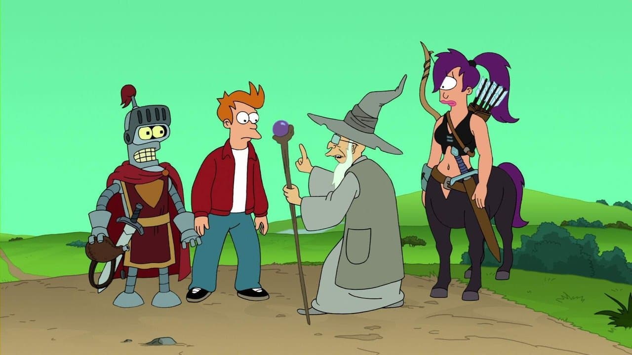 Backdrop – Futurama - Bender's Game