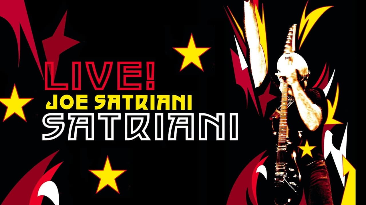 Backdrop – Joe Satriani - Live - The Grove in Anaheim
