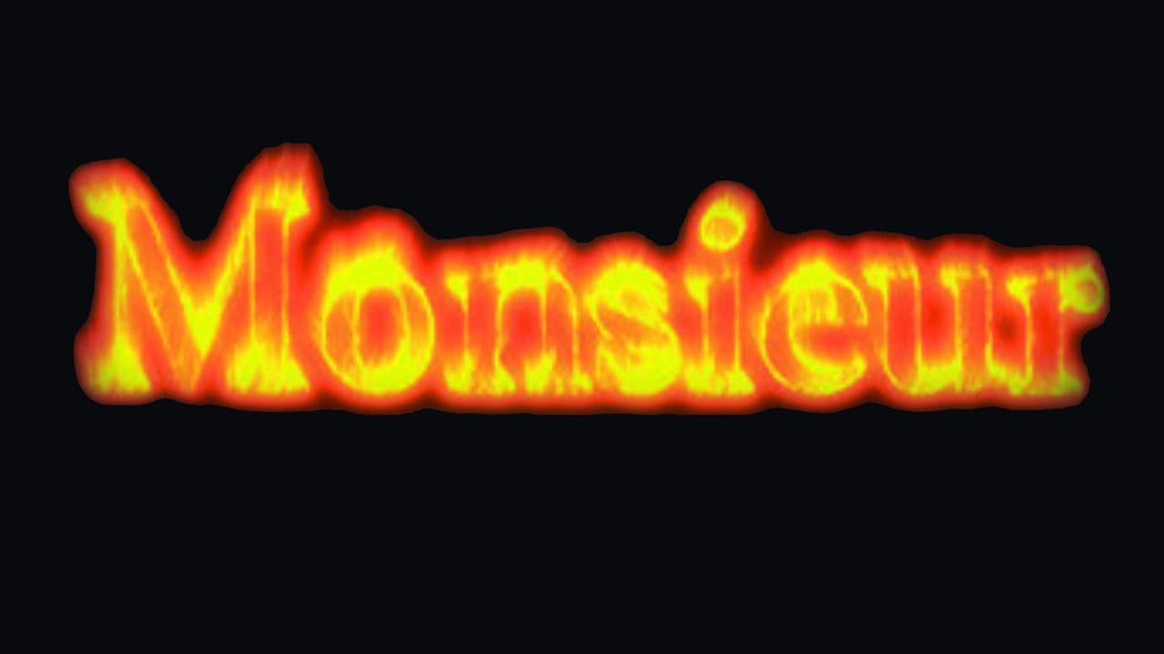 Backdrop – Monsieur