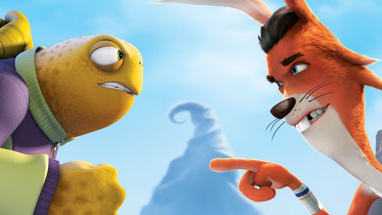 Backdrop – Das tierische Wettrennen - Hase gegen Schildkröte