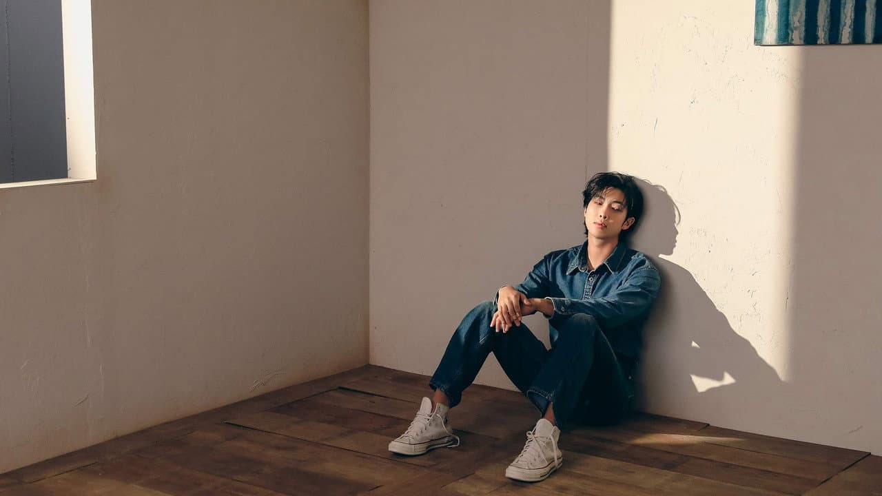 Backdrop – RM 'Indigo' Album Magazine Film
