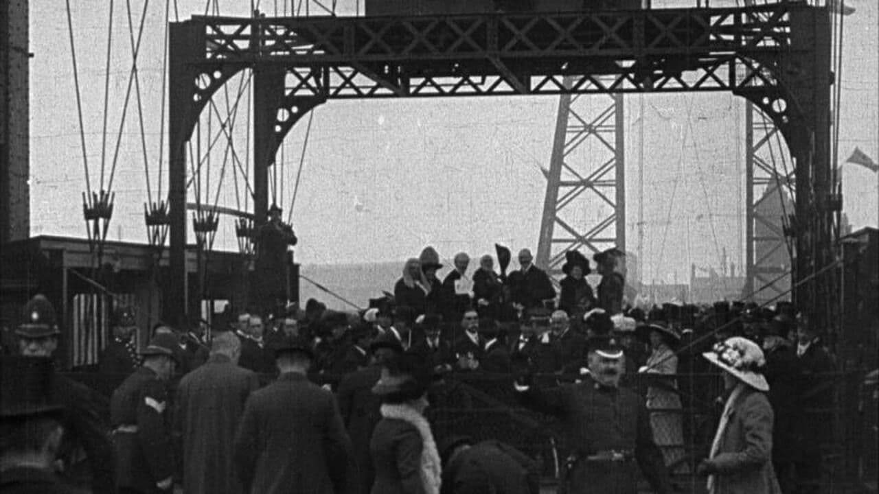 Backdrop – Opening of the Middlesbrough Transporter Bridge