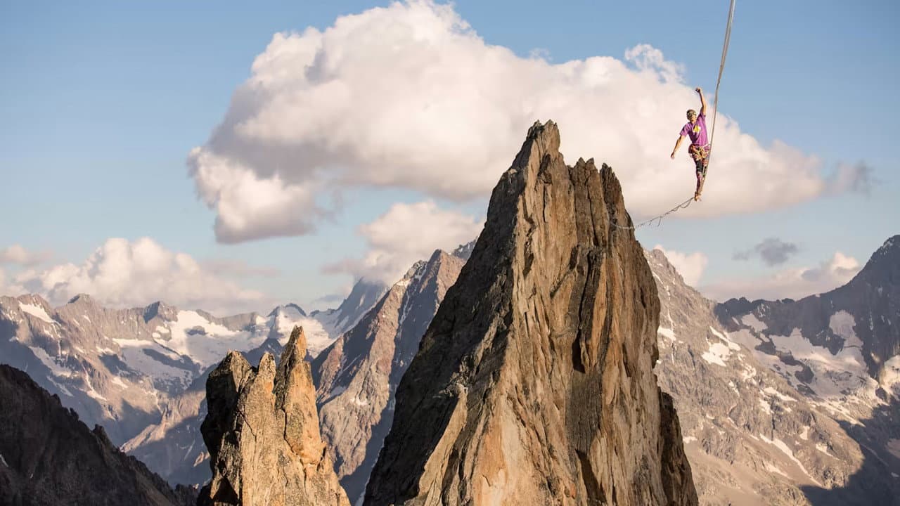 Backdrop – Dibona, The Alpine highline project