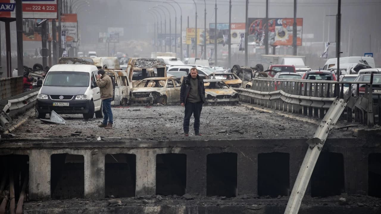 Backdrop – Freedom on Fire: Ukraine's Fight for Freedom