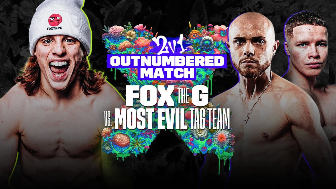 Backdrop – FoxTheG vs. Most Evil Tag Team