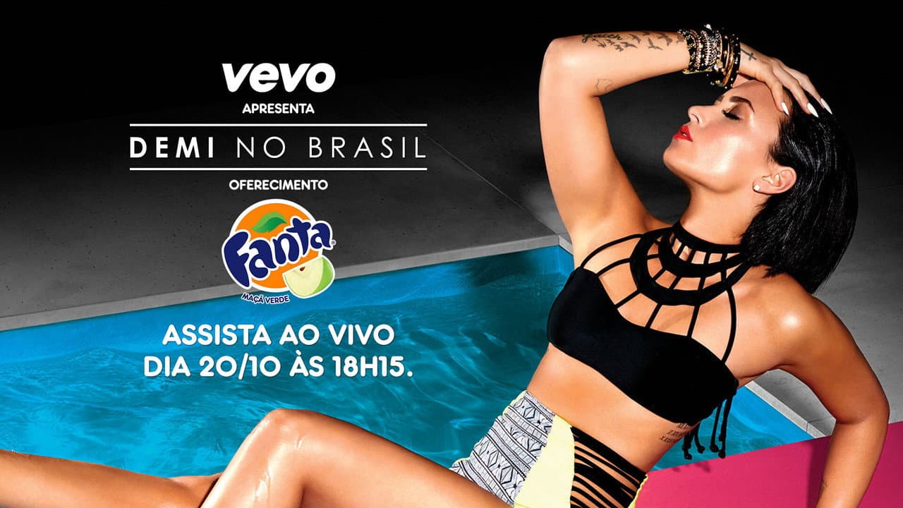 Backdrop – Demi Lovato Live in Brazil