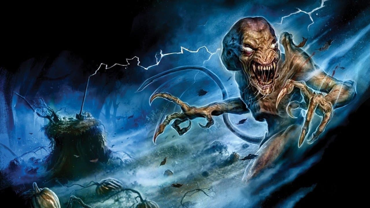 Backdrop – Pumpkinhead - Das Halloween Monster