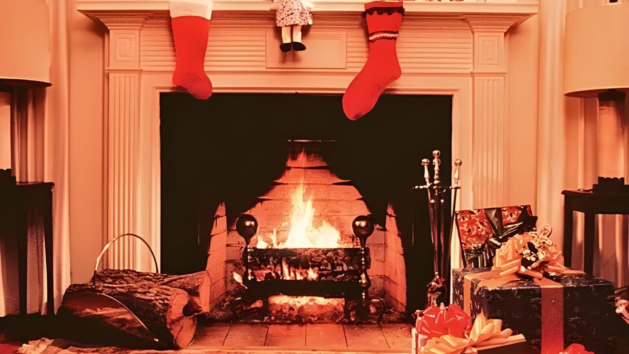 Backdrop – The Yule Log