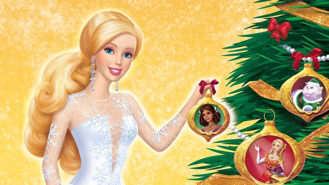 Backdrop – Barbie in 'Eine Weihnachtsgeschichte'