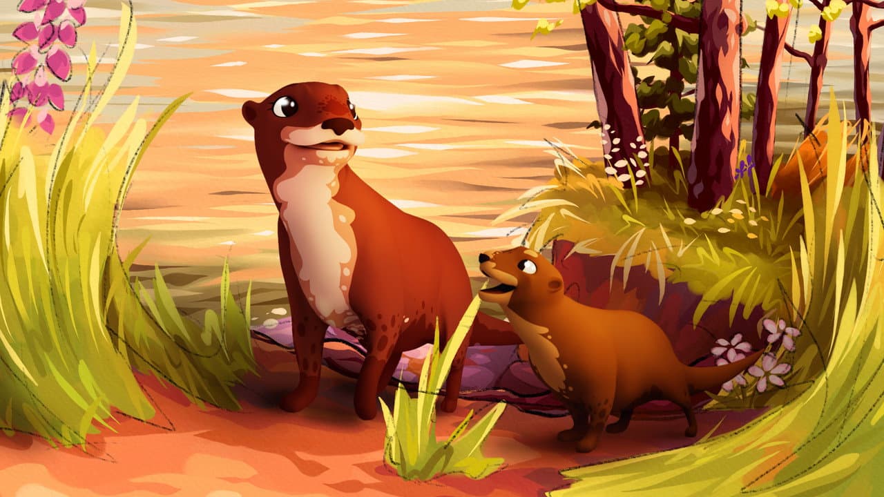 Backdrop – Bye-Bye Baby Otter