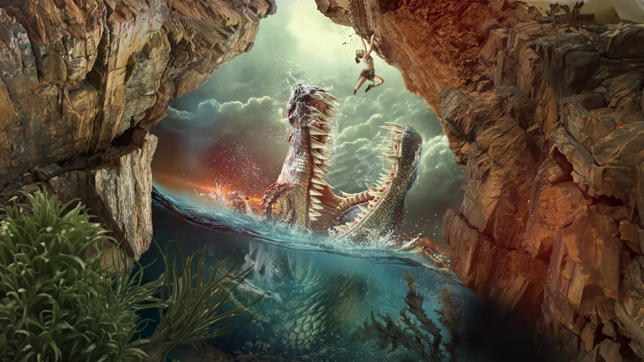Backdrop – Crocodile Swarm