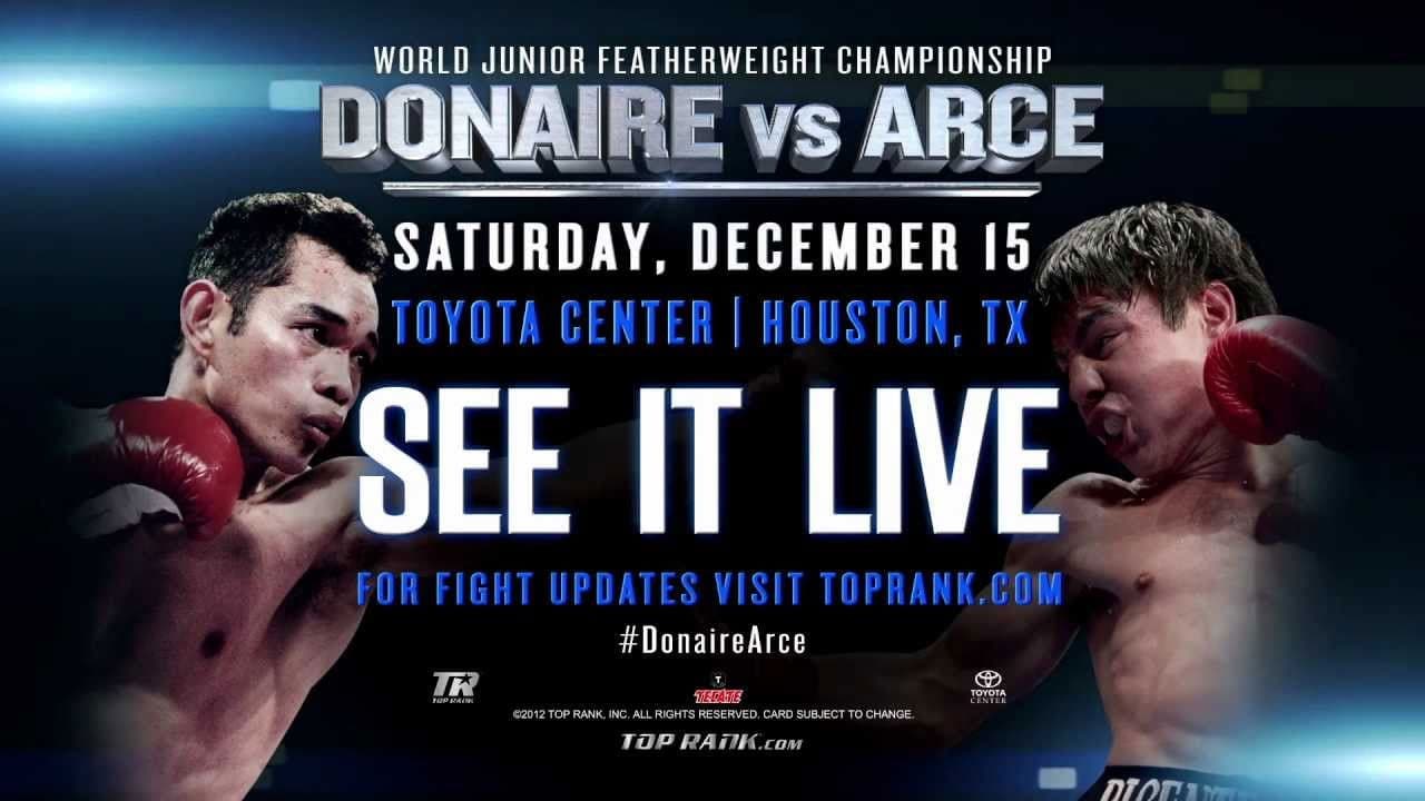 Backdrop – Nonito Donaire vs. Jorge Arce
