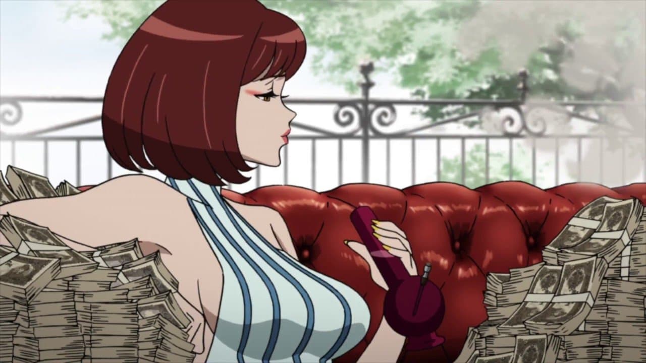 Backdrop – Lupin III.: Goemon Ishikawa, der es Blut regnen lässt