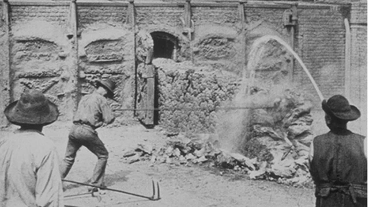 Backdrop – Carmaux, défournage du coke