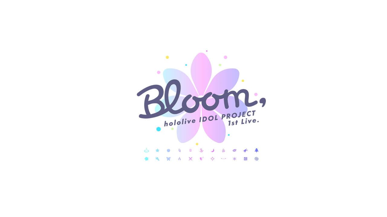 Backdrop – hololive IDOL PROJECT 1st Live.『Bloom,』