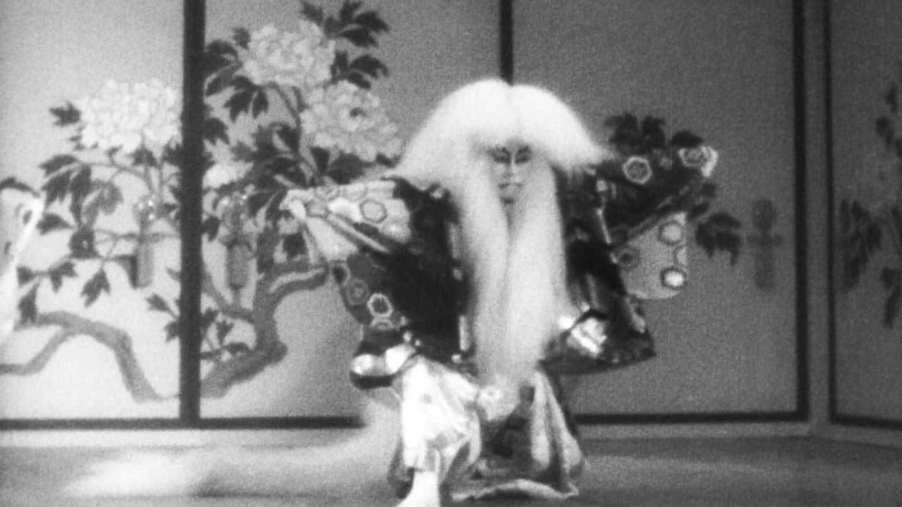 Backdrop – 菊五郎の鏡獅子