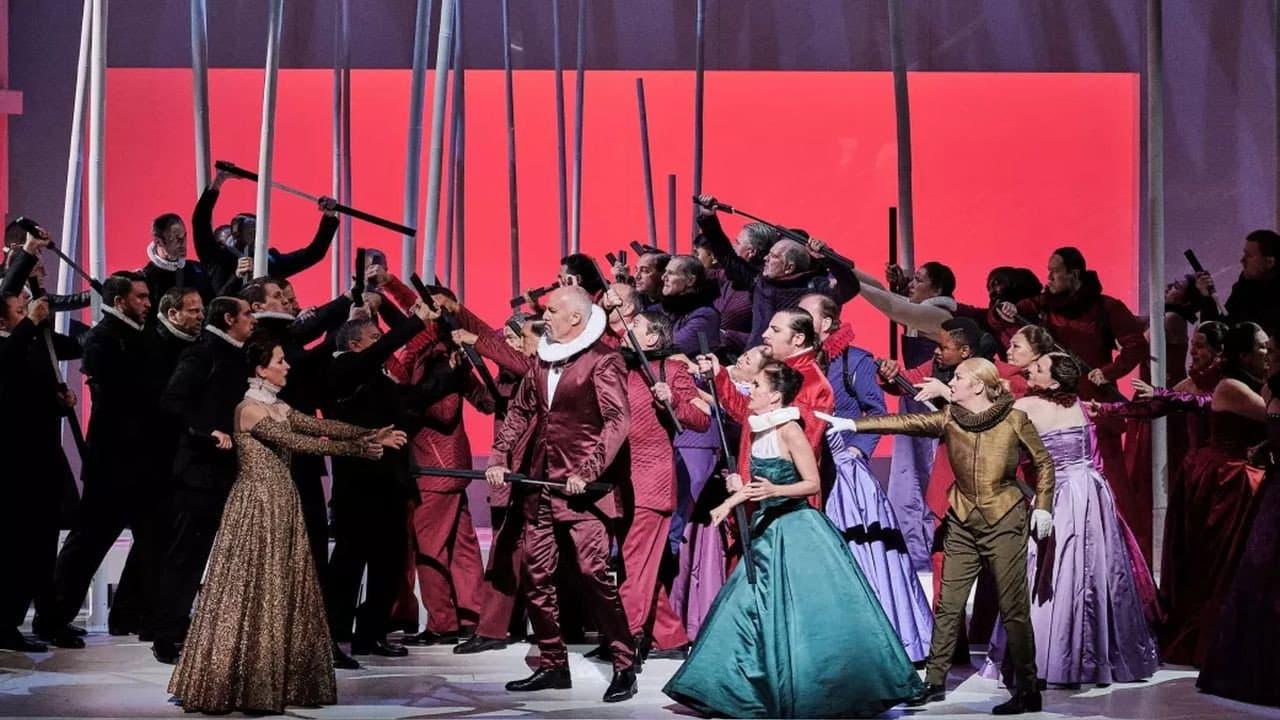 Backdrop – Opéra National de Paris: Meyerbeer's Les Huguenots
