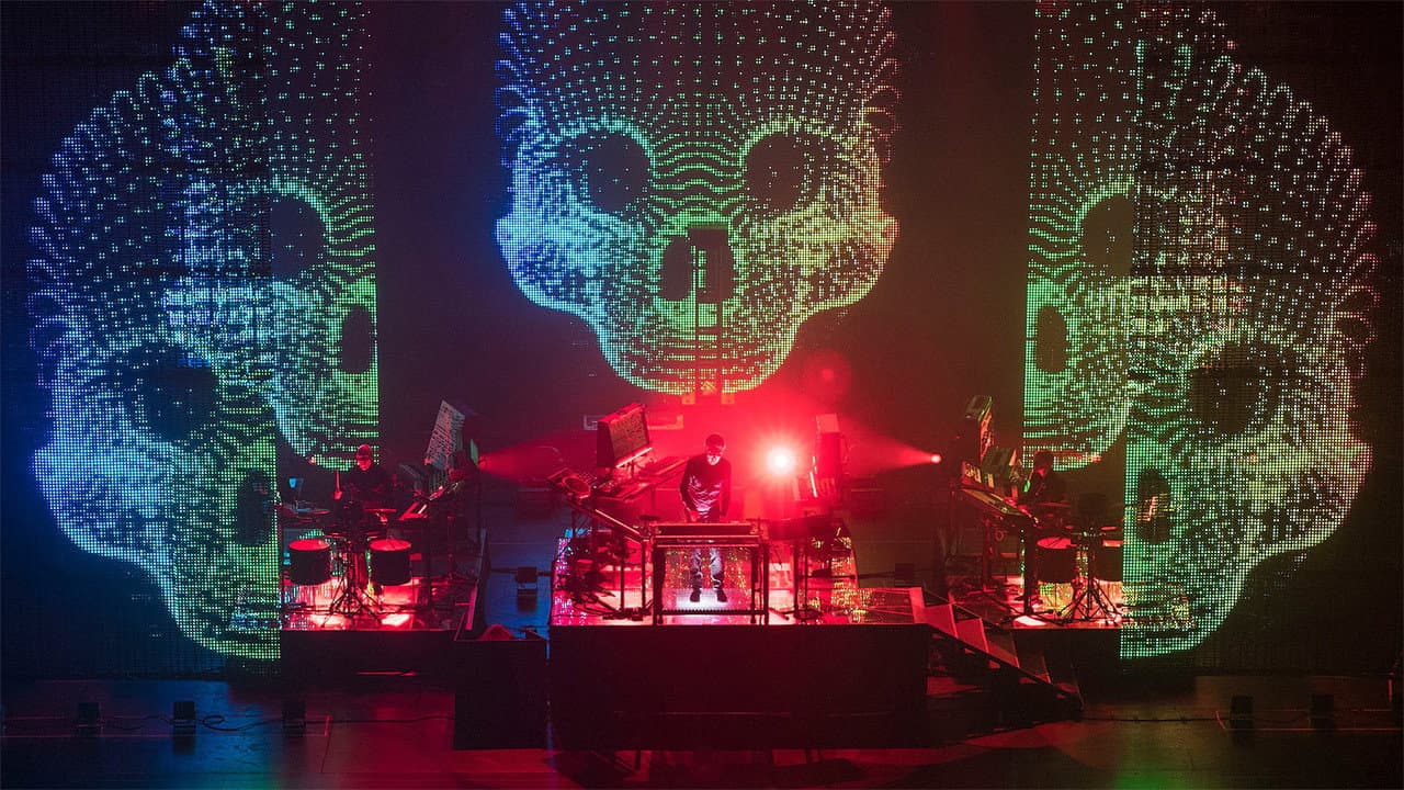 Backdrop – Jean-Michel Jarre - Electronica Tour Live In Birmingham