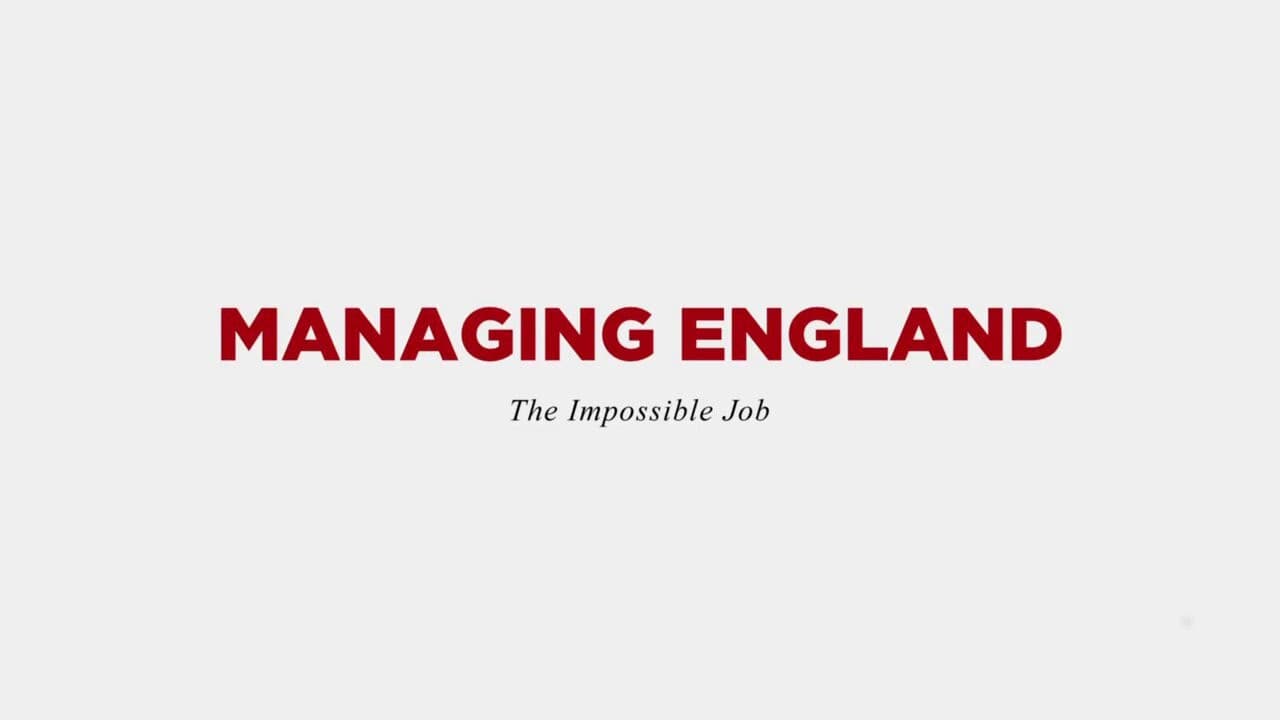 Backdrop – Managing England: The Impossible Job