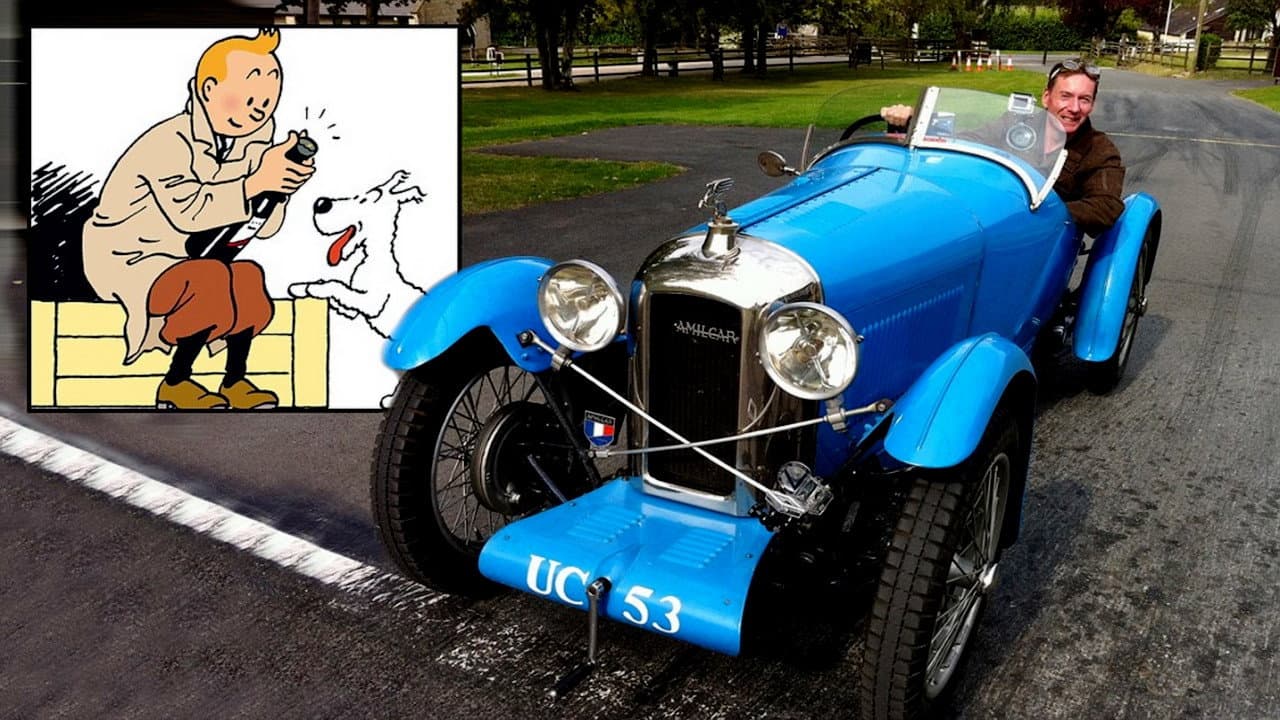 Backdrop – Tintin's Adventure with Frank Gardner