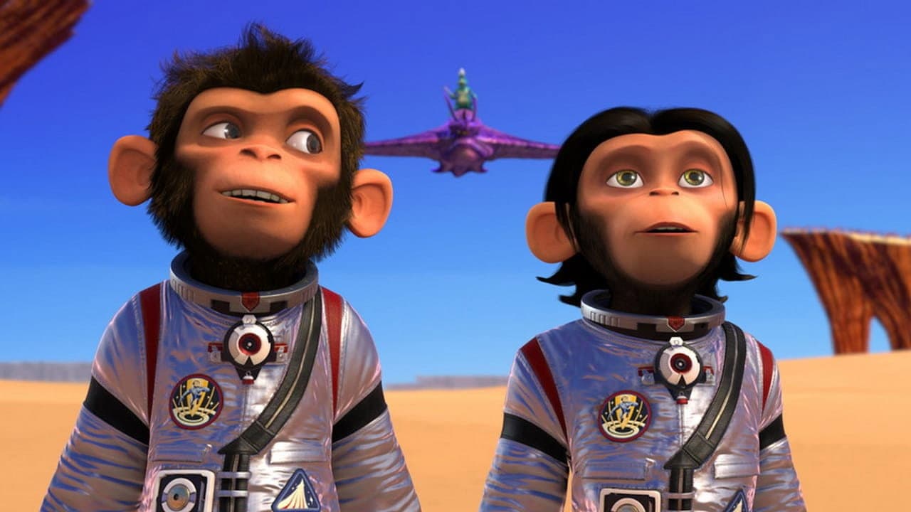 Backdrop – Space Chimps - Affen im All
