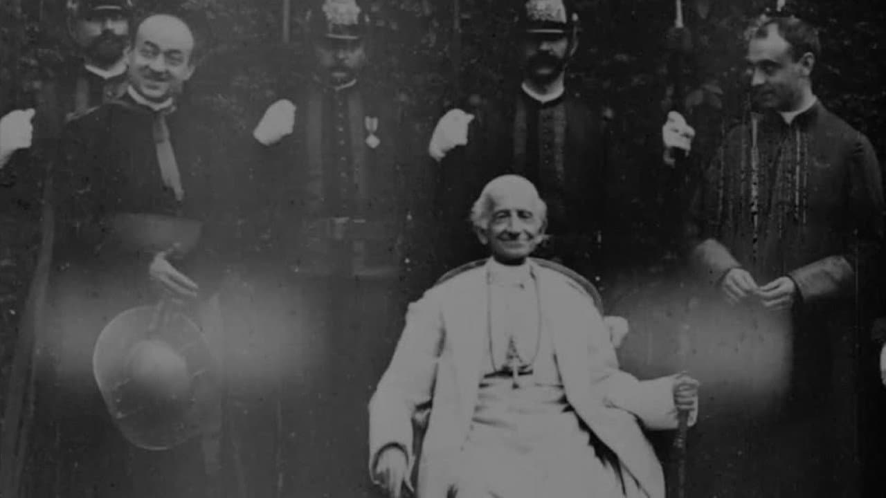 Backdrop – Pope Leo XIII Being Seated Bestowing Blessing