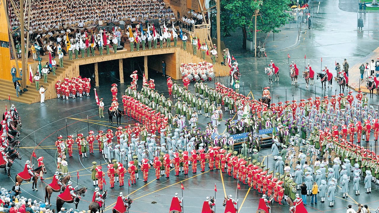 Backdrop – Fête des Vignerons 1977