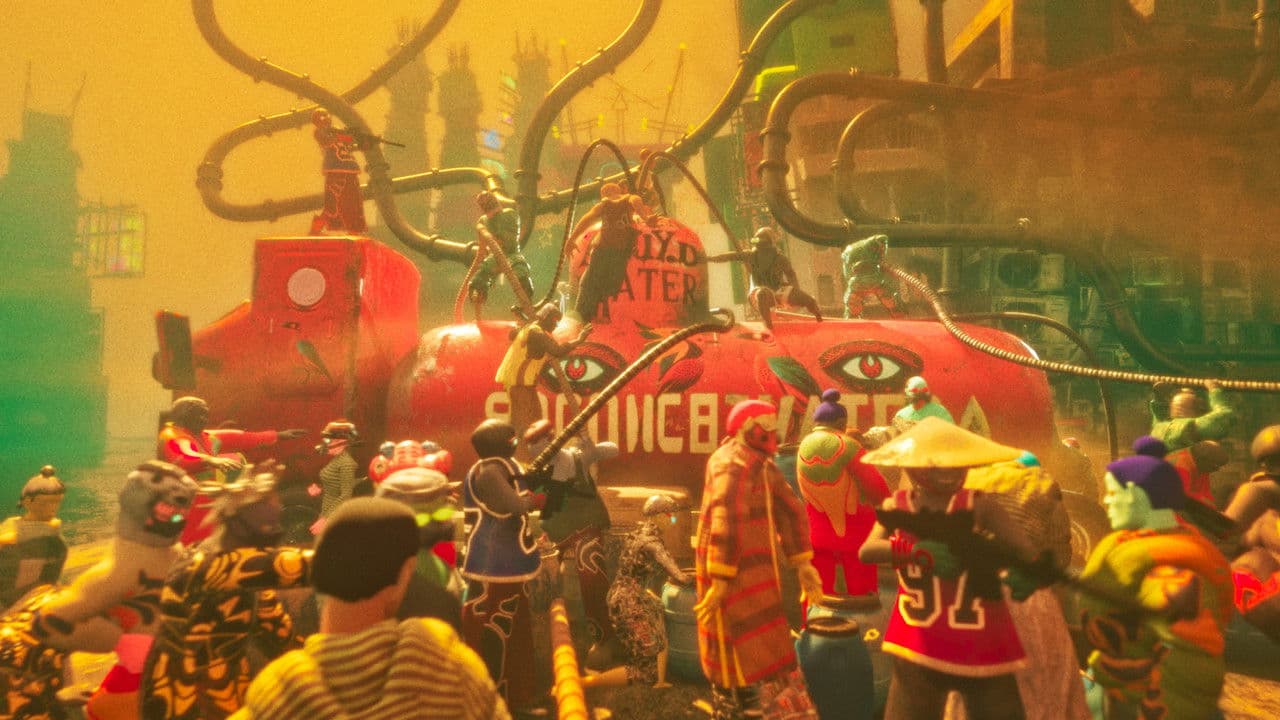 Backdrop – Acid City